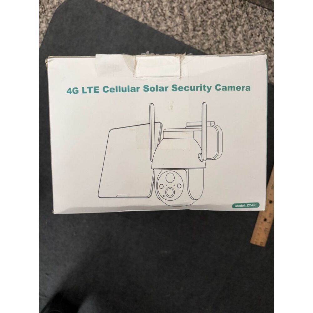 4G LTE Cellular Solar Security Camera